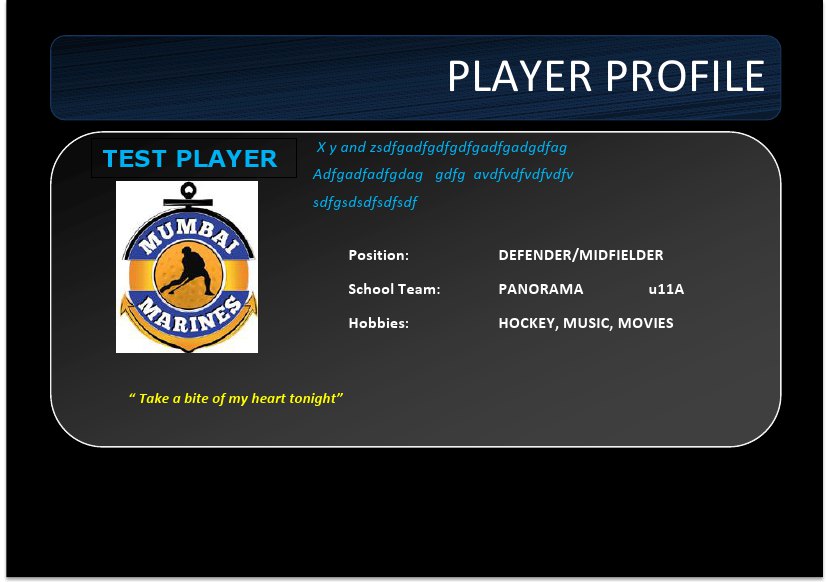 nhl player profiles